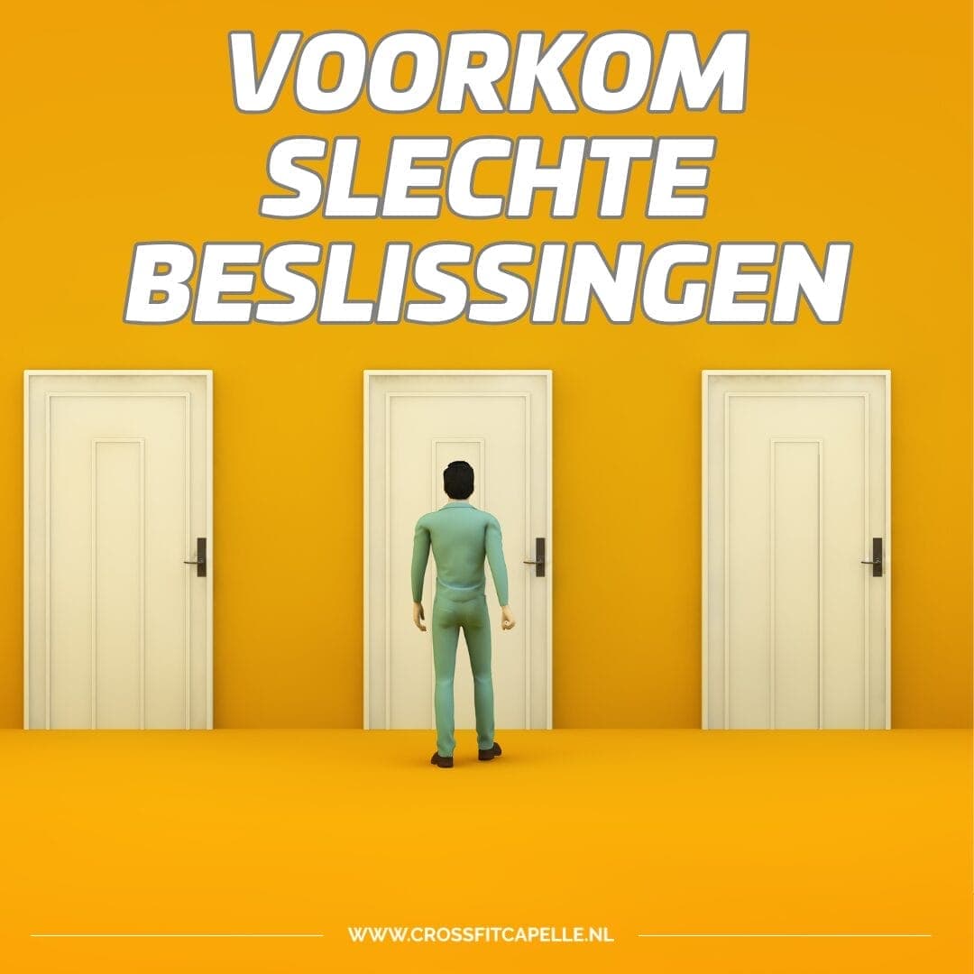 Waarom we slechte beslissingen nemen en hoe je ze voorkomt