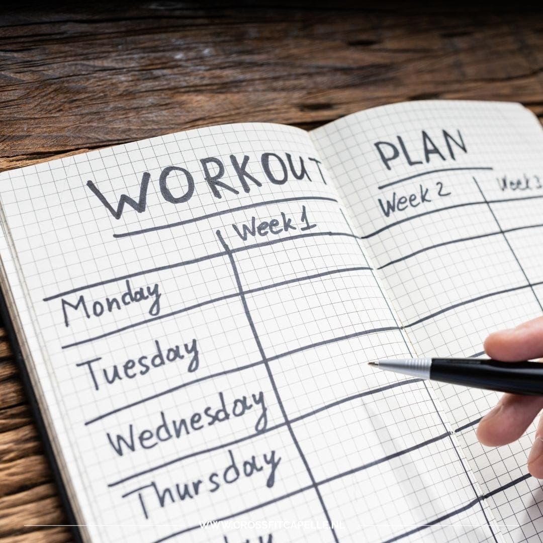 Plan jouw trainingen slim!