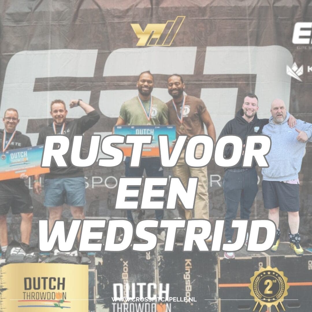 Rust voor een CrossFit wedstrijd: Hoeveel dagen heb je nodig om te pieken?