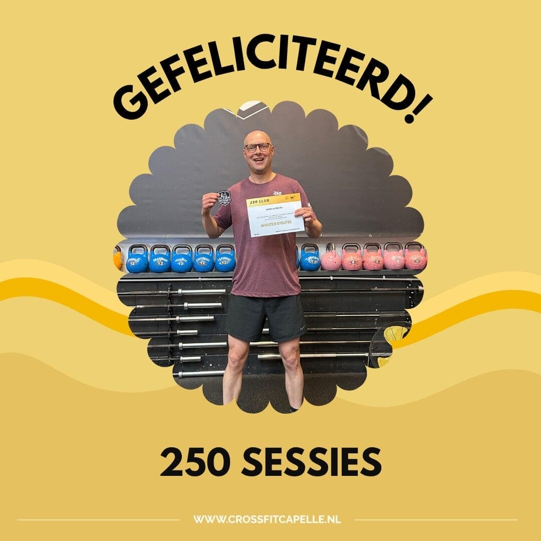 Wouter 250+ sessies
